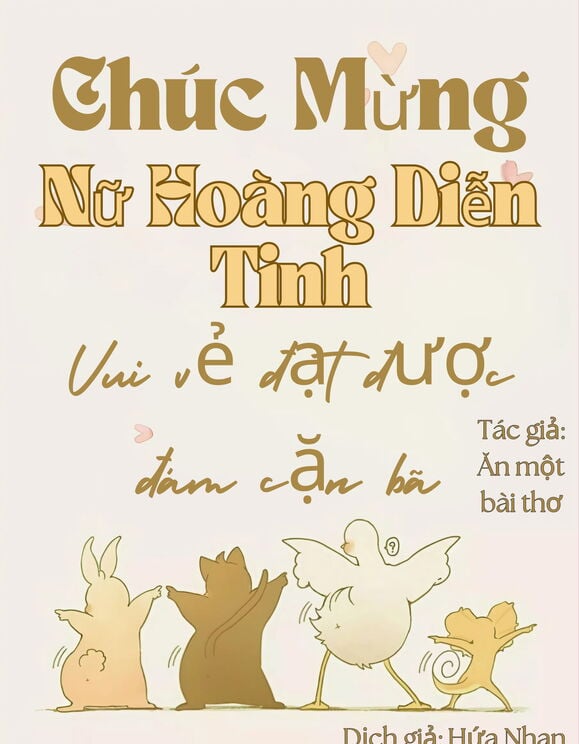 Chúc Mừng Nữ Hoàng Diễn Tinh Vui Vẻ Đạt Được Đám Cặn Bã