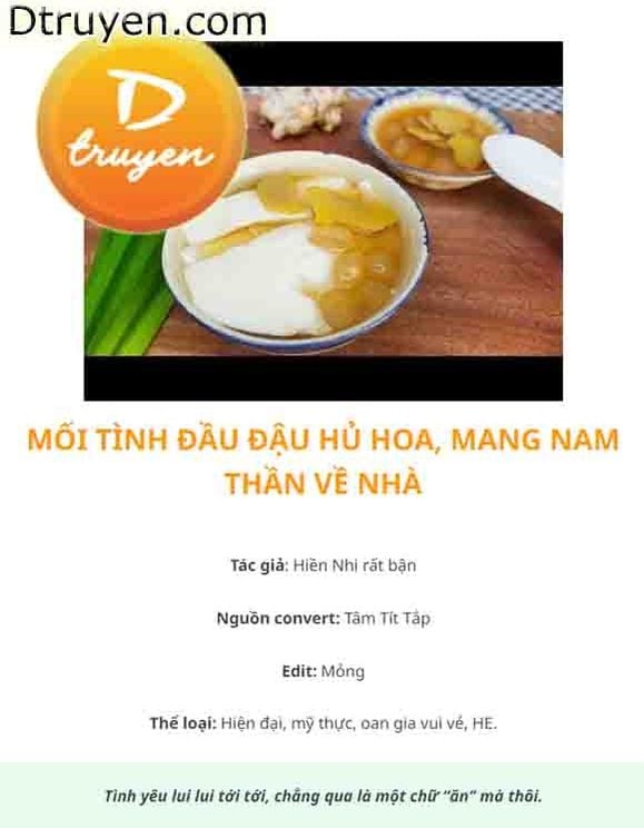 Mối Tình Đầu Đậu Hủ Hoa